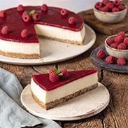 Cheesecake Frambuazlı