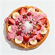 Frambuazlı Waffle