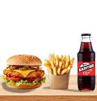 Tavuk Cheeseburger Menü